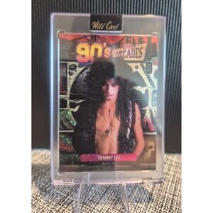 2024 Wild Card 90’s Decades Tommy Lee Card #D190R3-TL 1/1 Sparkle Montley Crue